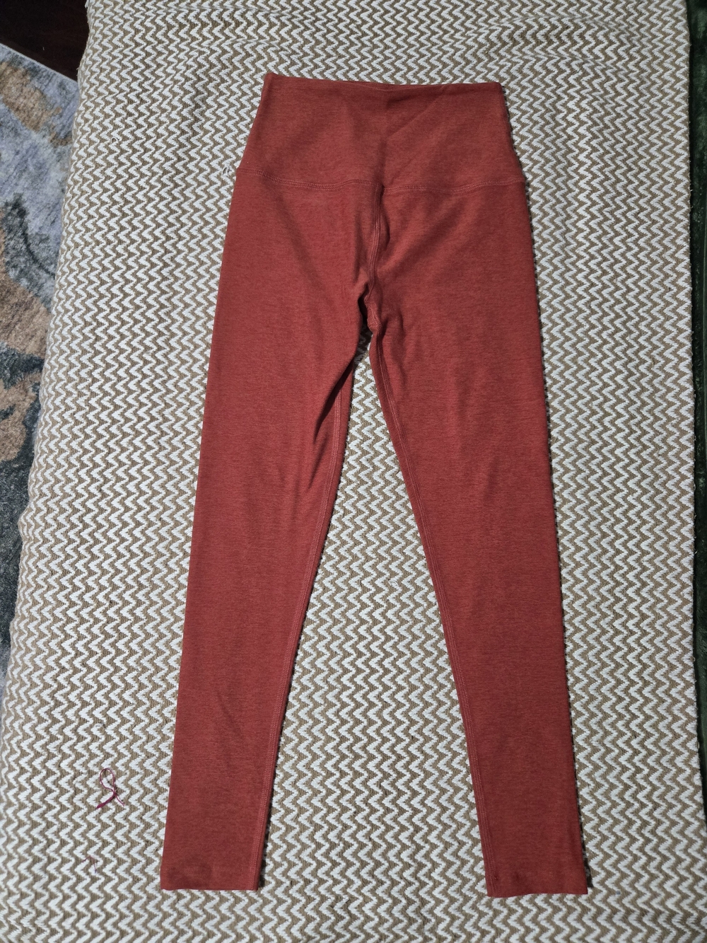 Beyond Yoga Women's High-Rise Rust Orange Leggings